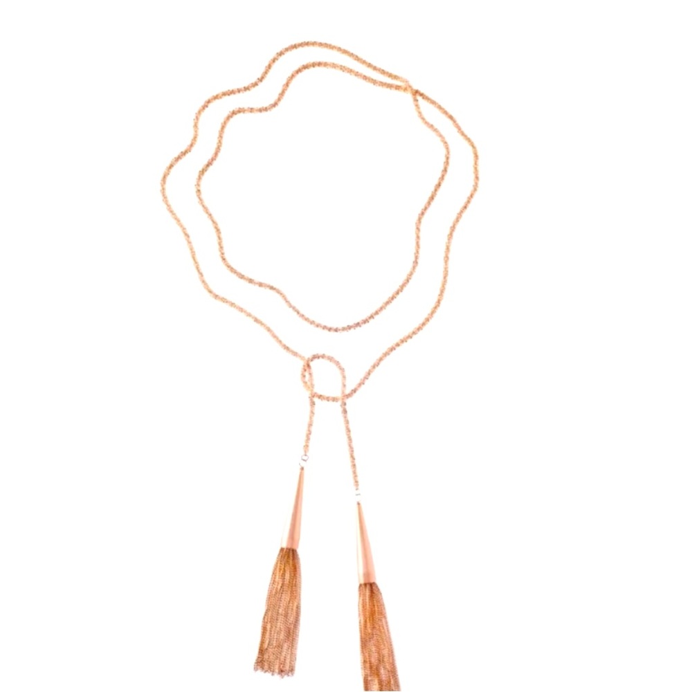 Kendra Scott Gold Lariat Necklace